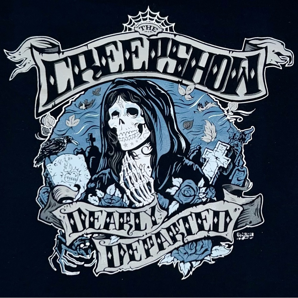 The Creepshow Dearly Departed Black Band Tee - Picture 5 of 6